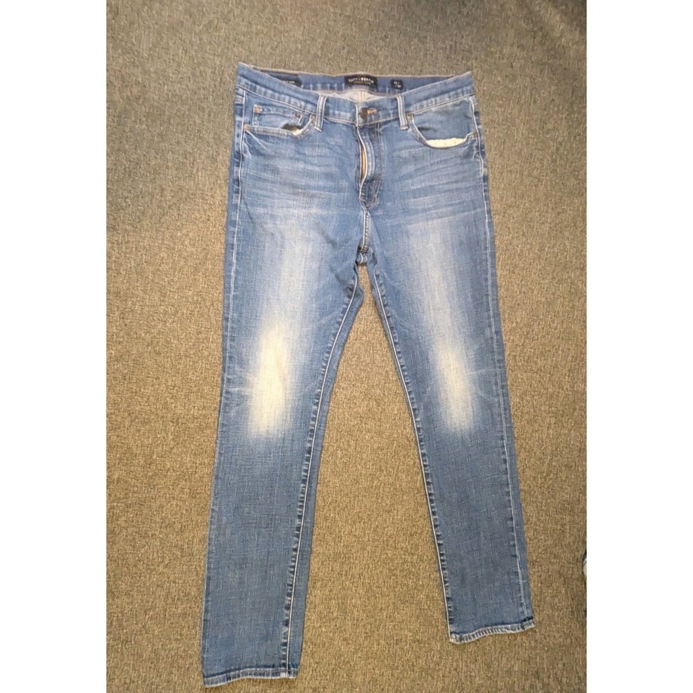Lucky Brand 410 Athletic Slim Fit Jeans Mens 34x34 Blue Medium Wash Denim Pants
